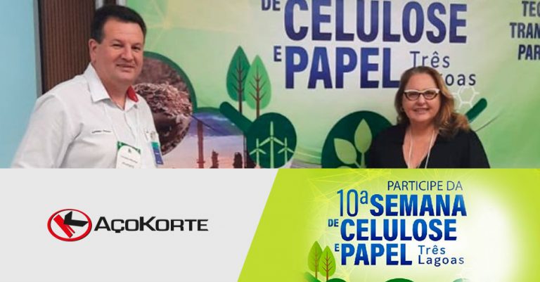 Açokorte marca presença na 10ª Semana de Celulose e Papel de Três Lagoas