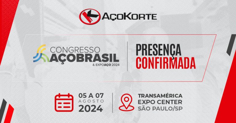 A Açokorte é presença confirmada no mais importante evento da cadeira do aço